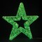 Lighted Star Decor Multi color LED Wire Frame 22.5 Inch Plug In Display